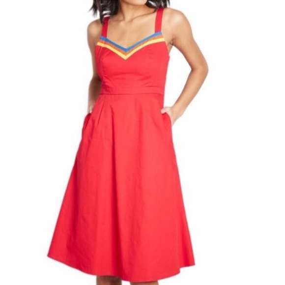 modcloth a line dress